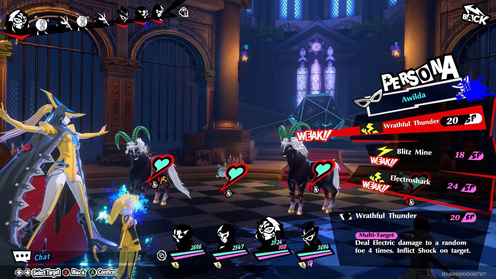 P5X follows the turn-based combat of Persona 5 (Image via SEGA)